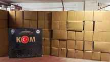 Bursa'da Kaçak Makaron Operasyonu