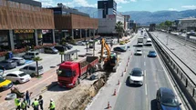 Bursa'da Altyapı Çalışmaları Devam Ediyor