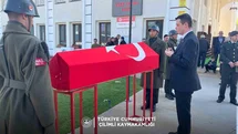 Düzce'de Kore Gazisi Uğurlandı