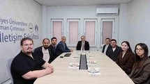Kayseri'de Rektör Altun'dan Kulüp Ziyareti
