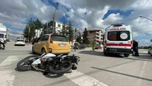 Karaman’da motosiklet kazası: 1 yaralı