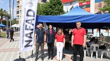 NAFAD standına vatandaşlar ilgi gösterdi