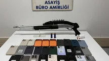 Akşehir'de Kaçak Telefon Operasyonu
