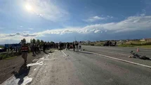 Iğdır'da Motosiklet Kazası