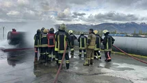 Erzincan'da İtfaiyecilik Eğitimi Verildi