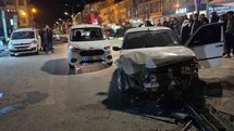 Muradiye'de 3 Araç Çarpıştı