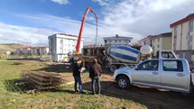 Bayburt'ta Beton Tesisleri Denetlendi
