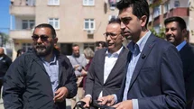 Tuzla’da robotlu çim biçme dönemi başladı