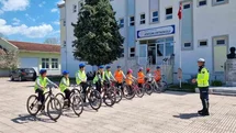 Trafik Haftasında Öğrencilere Eğitim Verildi
