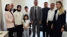 Kaymakam Ateş Öğrencilere Destek Verdi