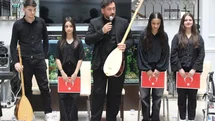 Samsun’da liseliler milli ve manevi değerleri ezgilerle yaşatıyor