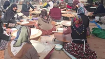 Hisarcık Cumhuriyet mahallesi kadınlarından gözleme hayrı