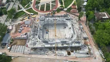 Bursa'da Atatürk Spor Salonu Yükseliyor