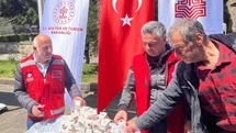 Sinop’ta Lokum İkramı Yapıldı