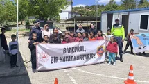 Adıyaman'da Öğrencilere Trafik Eğitimi Verildi