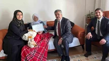 AK Parti’den en yaşlı ve en genç üyeye ziyaret