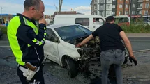 Düzce'de Otomobil Kazası Meydana Geldi