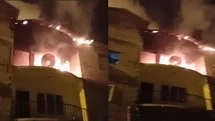 Hakkari'de Korkunç Ev Yangını