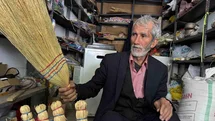 Diyarbakır'da Süpürge Üretimi Devam Ediyor