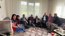 Bilecik'te Şehit Ailesine Ziyaret Gerçekleşti