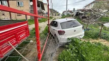 Bilecik'te Park Halindeki Araç Hareket Etti