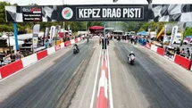 Kepez'de Motodrag Yarışları Şimdi Başladı