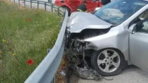 Babaeski’de trafik kazası: 3 yaralı