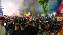 Edirne'de Galatasaraylı Kutlama Coşkusu