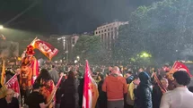 Galatasaraylı Taraftarların Şampiyonluk Sevinci
