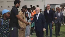 Erzurum'da Uluslararası Öğrencilerle Futbol Turnuvası