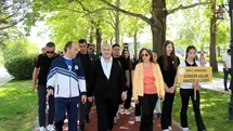 Denizli'de Sağlıklı Yaşam Yürüyüşü