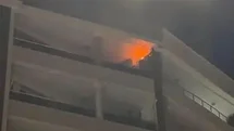 Siirt'te Havai Fişek Yangına Neden Oldu