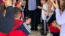 Emekli Öğretmen Orhan Yılmaz'a Veda Töreni