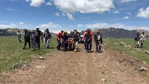 Van'da Kayalık Alandan Düşme Olayı