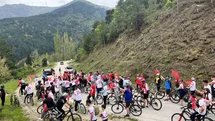 Babadağ’da 19 Mayıs coşkusu pedallarla yaşandı