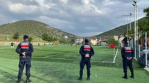 Vezirhanspor-1299 Bilecikspor maçında üst düzey güvenlik