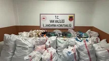 Van’da Gümrük Kaçağı Malzeme Ele Geçirildi