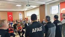 Elazığ'da Afet Eğitimi Düzenlendi