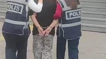 Hırsızlık suçundan ceza alan kadın yakalandı