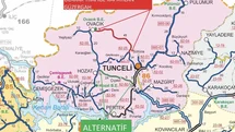 Tunceli'de Yol Genişletme Çalışmaları
