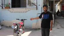 Adana'da Çalınan Motosikletin Peşine Düştü