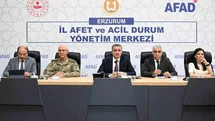 Erzurum'da Sığınak Çalışmaları Değerlendirildi