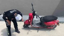 Karaman'da Elektrikli Bisiklet Kazası