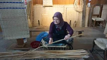 Teknolojiye inat hasır dokumacılığı Tire’de yaşatılmaya devam ediyor