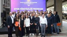 İEÜ Spor Yöneticiliği Programı ilk mezunlarını verdi