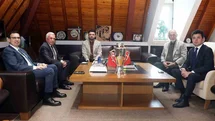 Bursa'da Bursaspor'a Tebrik Ziyareti