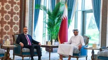 Bakan Fidan, Katar Emiri Şeyh Tamim bin Hamad Al Thani tarafından kabul edildi