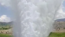 Su isale hattında patlama