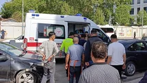 Adıyaman'da Otomobil ve Motosiklet Çarpıştı