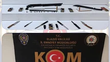 Elazığ'da Ruhsatsız Silah Operasyonu